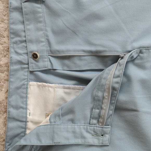 L.L. Bean Twill Trouser Pants 18P Blue - Picture 6 of 15